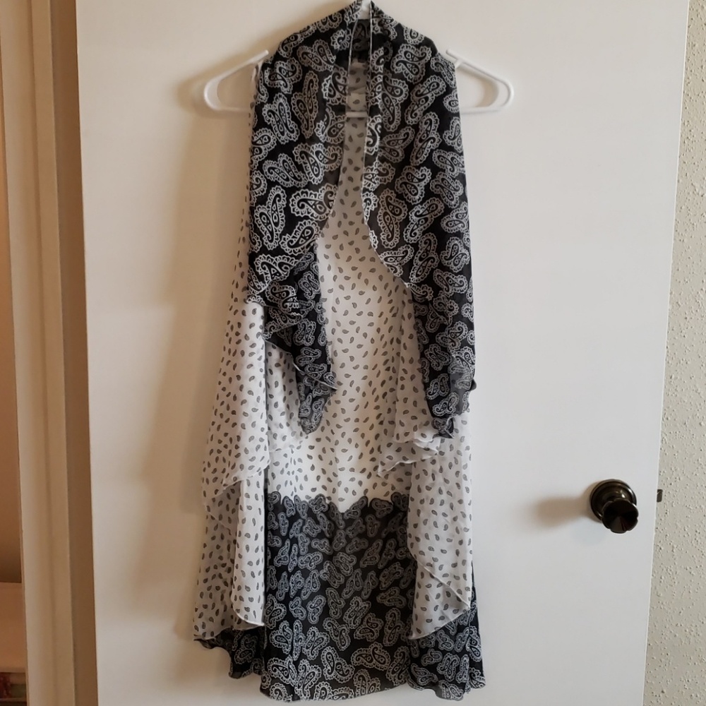 Paisley Polyester Vest